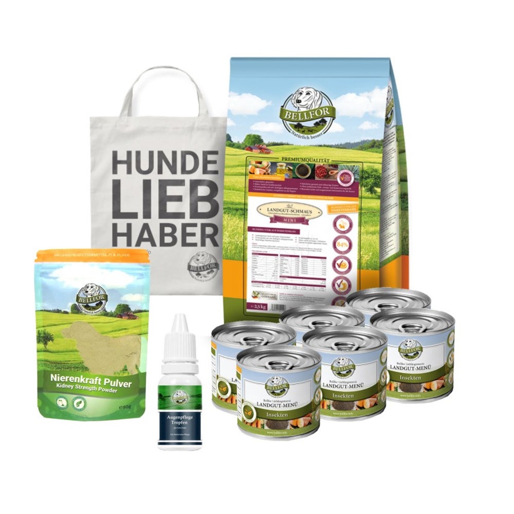 Bellfor Augenpflege-Sparset für kleine Hunde mit Futtermittelallergie 3,810 g 3810 g