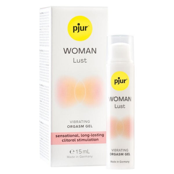 WOMAN Lust 15ml, Vibrierendes Orgasmusgel mit Prickel-Effekt (0.015 l) 15 ml