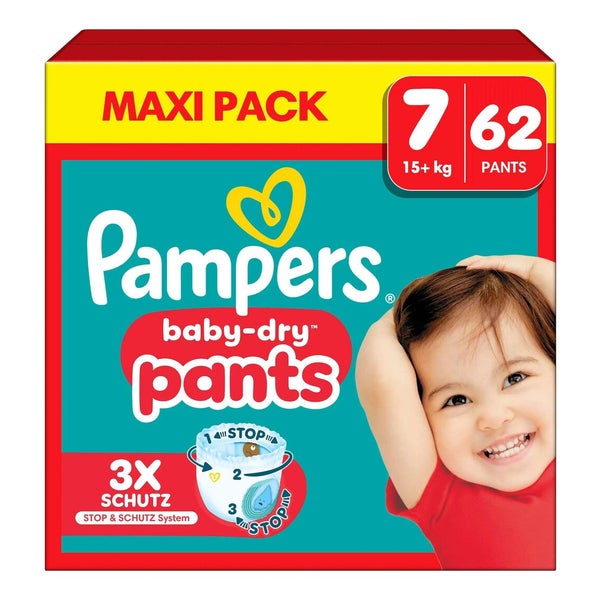 Pampers Baby Dry Pants Gr.7 Extra Large 15+kg Maxi 1 St