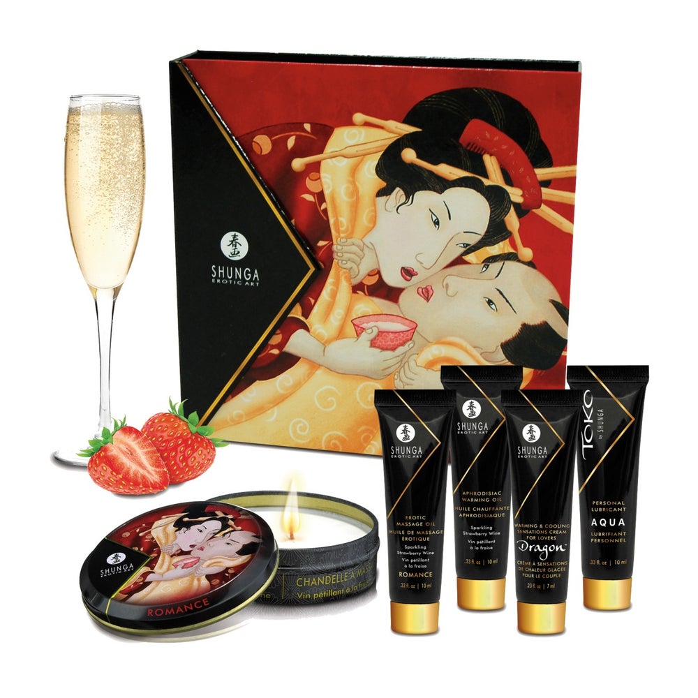 Shunga Erotic Art  - Secret Geisha Erdbeere & Cava 10 ml