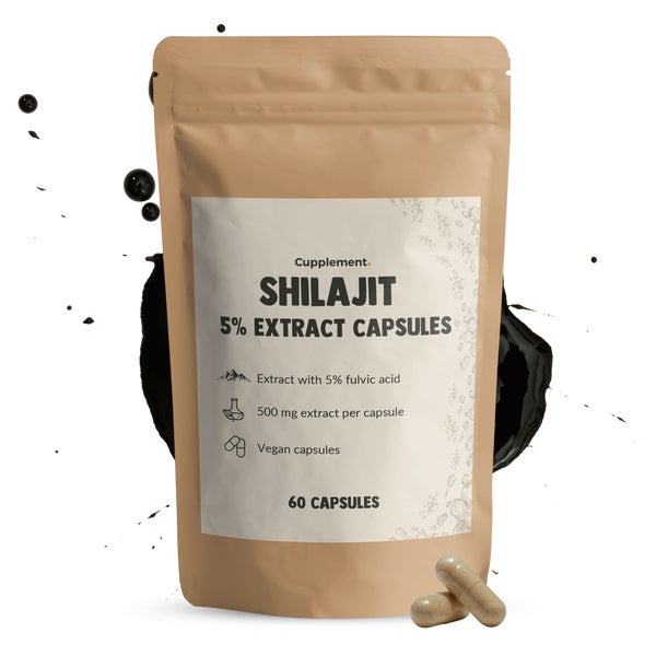 Cupplement - Shilajit Extrakt (5 %)  500 mg - Kapseln 60 St
