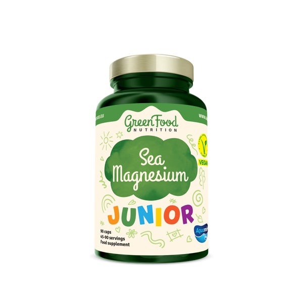 GreenFood Nutrition Junior Meeres-Magnesium 90 St