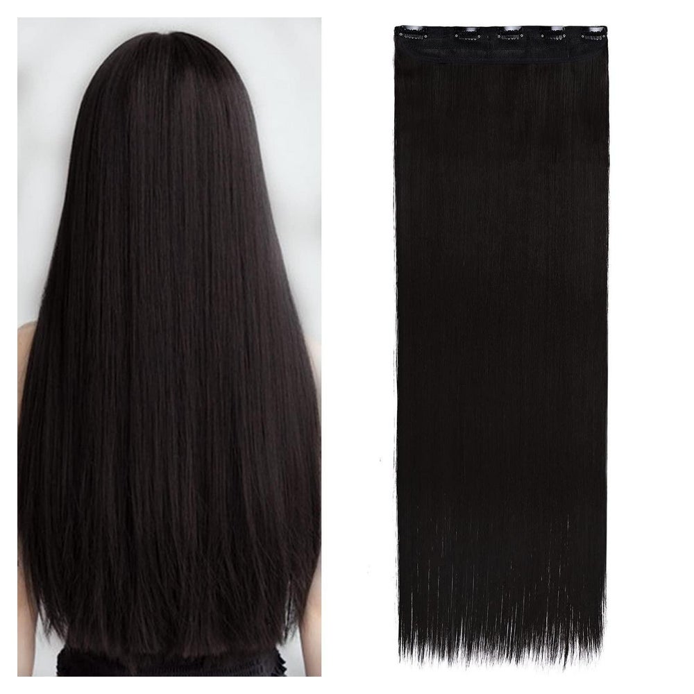 Clip in Extensions Halbperücke Haarverlängerung 1 St
