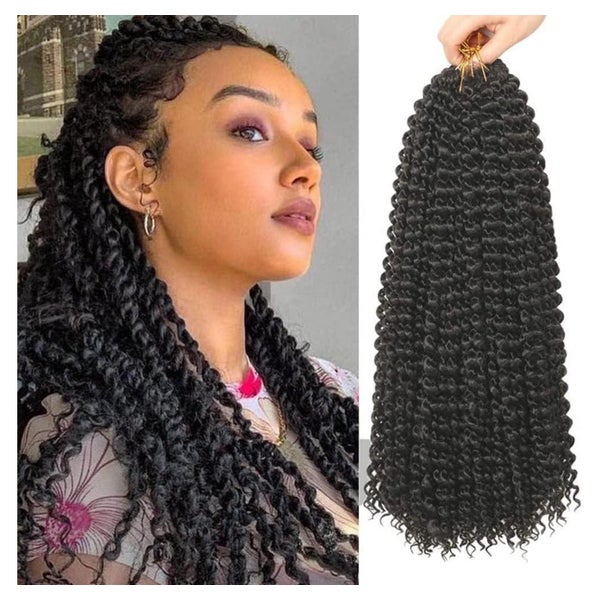 Extensions Passion Twist Crochet Water Wave 2# 24inch (7er P 1 St