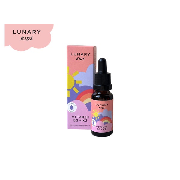 Lunary Kids Nahrungsergänzungsmittel mit  Vitamin D3+K2 20 ml