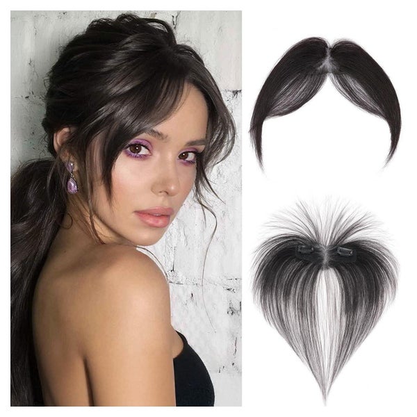 Pony Pony Haarteil Mittelscheitel 10.5g 1B Natürliches Schwa 1 St