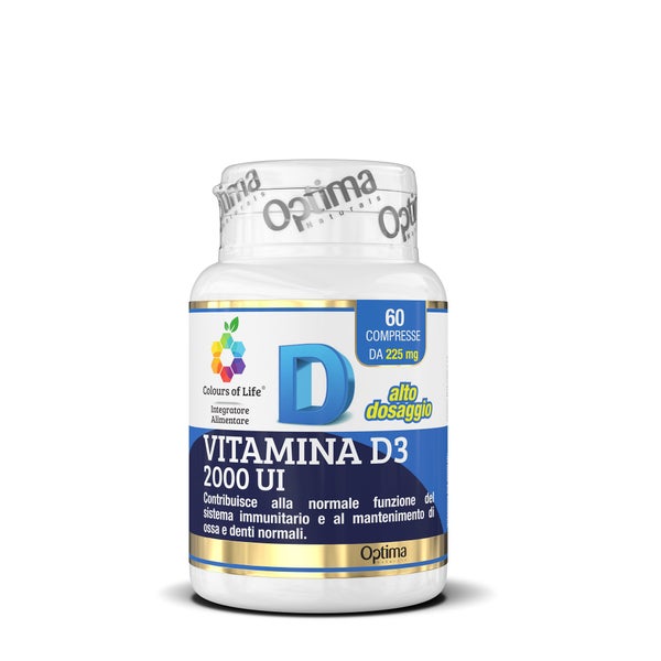 Colours Of Life Vitamin D3 2000 IE 60 St