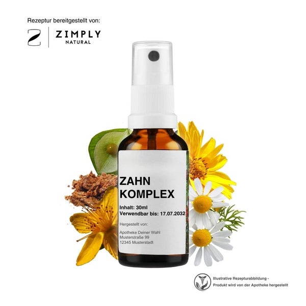 ZIMPLY NATURAL Zahn Komplex Fläschchen ml