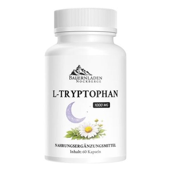 Bauernladen Nockberge | L-Trytophan Kapseln 1000 mg 60 St