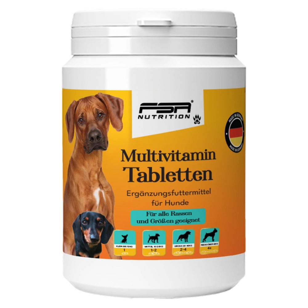 Multivitamintabletten für Hunde, Vitamine für Hunde 100 St