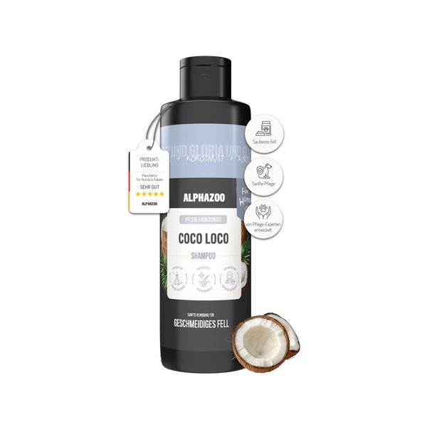 Coco Loco Shampoo für Hunde 250 ml