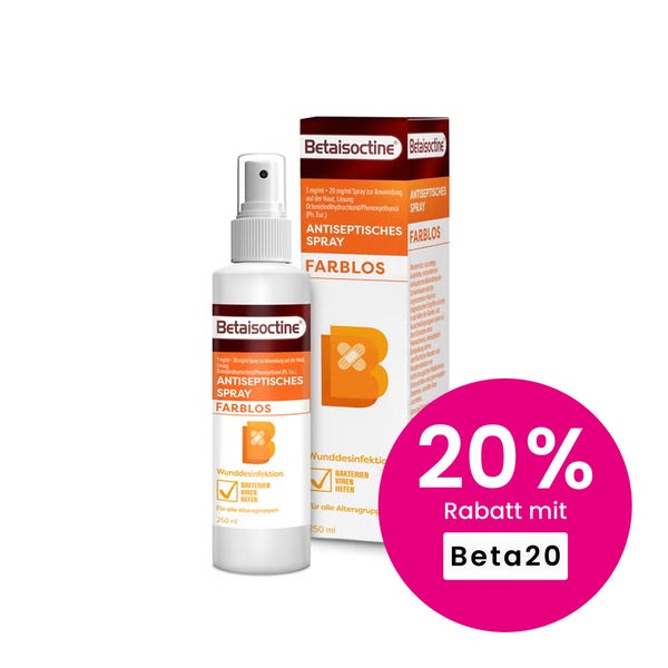 Betaisoctine 1 mg/ml + 20 mg/ml Spray 250 ml