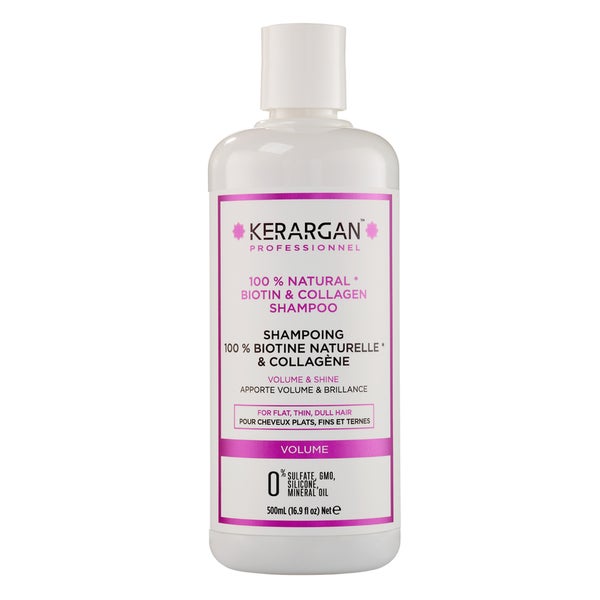 Kerargan - Volumenshampoo mit Biotin & Kollagen 500 ml