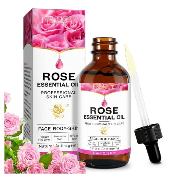 FSLHCY Rosenöl Gesicht Serum 60 ml