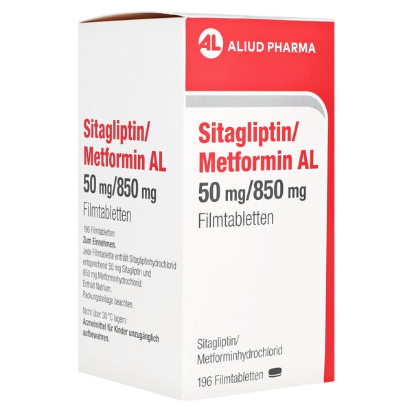 SITAGLIPTIN/Metformin AL 50 mg/850 mg 196 St