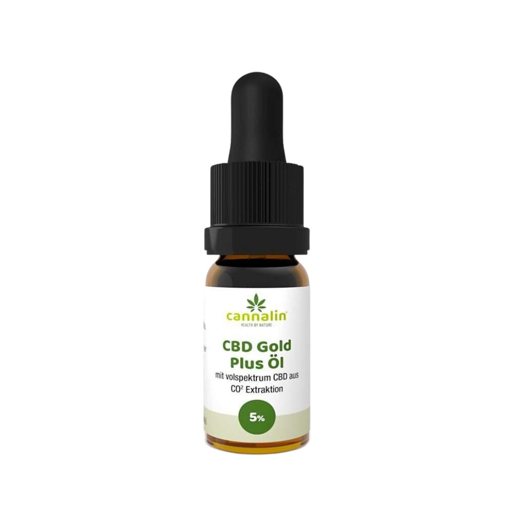 Cannalin - CBD Breitspektrum Gold Plus - THC Frei - 5% 10 ml