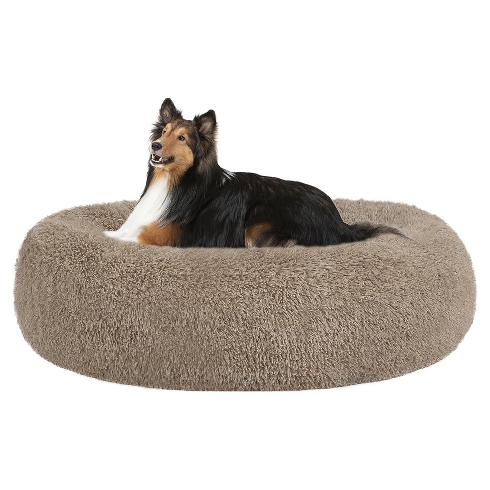 Hundebett orthopädisches rund Donut L 80 x B 80 x H 20 cm Ka 1 St