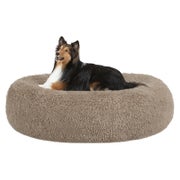 Hundebett orthopädisches rund Donut L 80 x B 80 x H 20 cm Ka 1 St