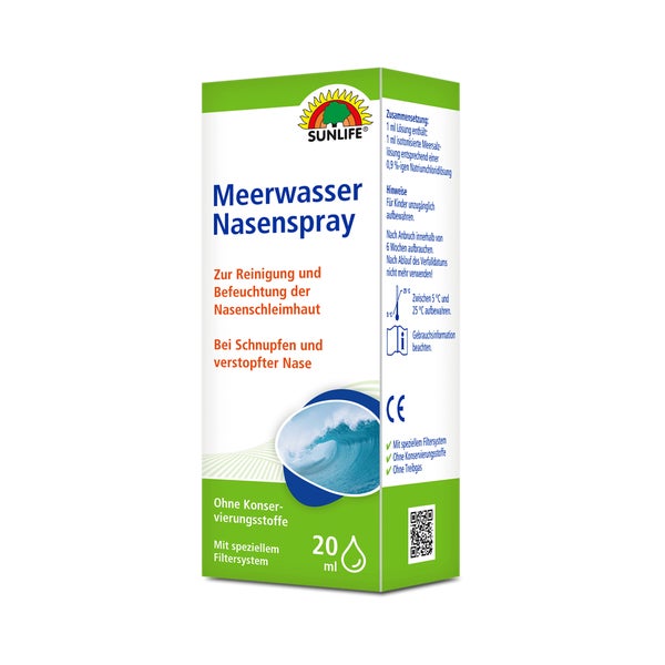 SUNLIFE® Meerwasser Nasenspray 20 ml