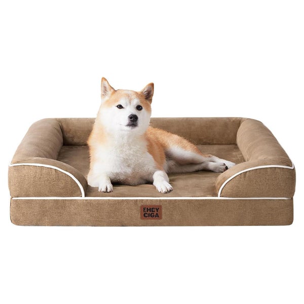Hundebett Orthopädisches Memory Foam L 89 x B 56 x H 17 cm K 1 St