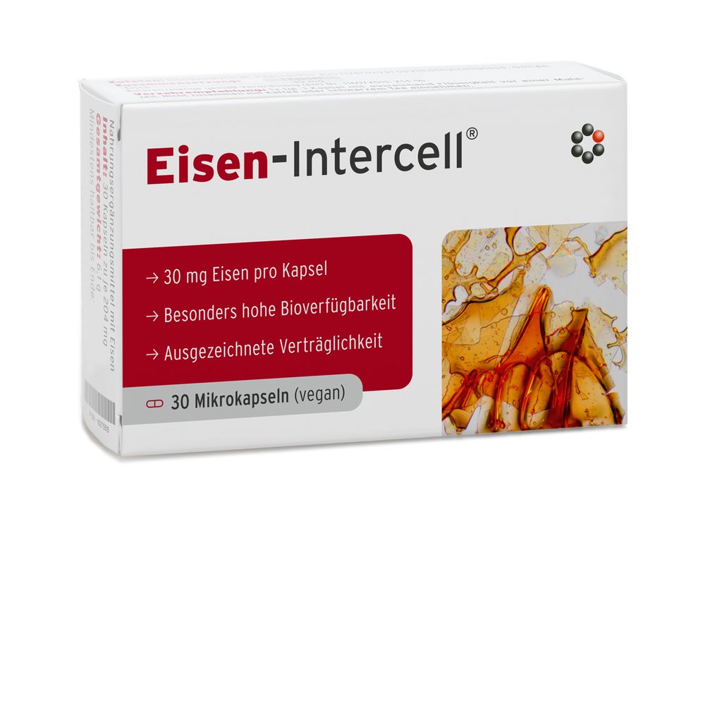 Eisen-intercell Magensaftresistente Kapseln 30 St