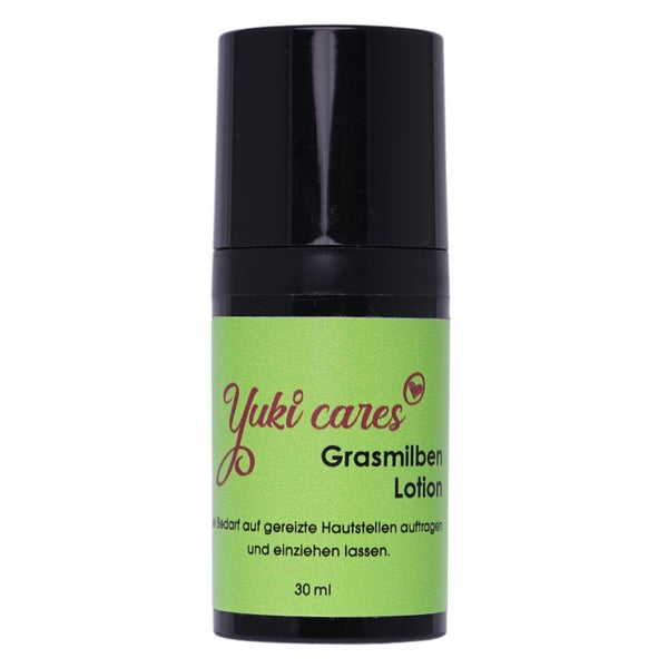 Yuki cares Grasmilben Lotion gegen Juckreiz 30 ml