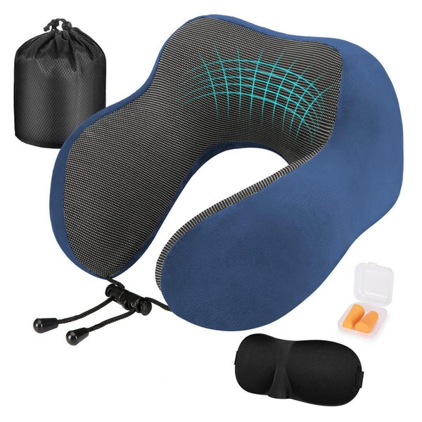 Nackenkissen Memory Foam Ergonomisch Reisekissen 1 St