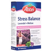 Abtei Stress Balance Lavendel+Melisse Tabletten 30 St
