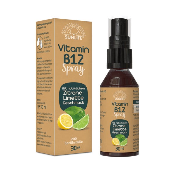 SUNLIFE® Vitamin B12 Spray 30 ml