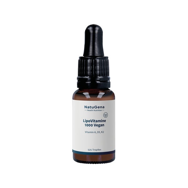 Lipovitamine 1000 Vegan Vitamin D3+a+k2 Tropfen 15 ml