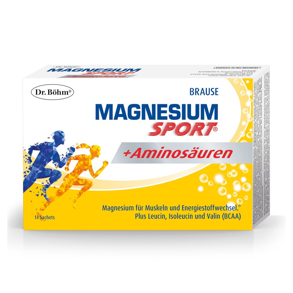 Dr.bÖhm Magnesium Sport+aminosäuren Granulat 14 St