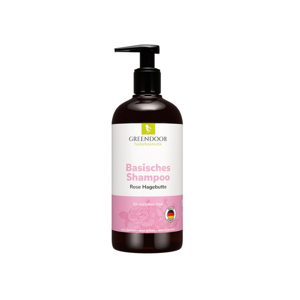 GREENDOOR Basisches Shampoo Rose Hagebutte 250 ml