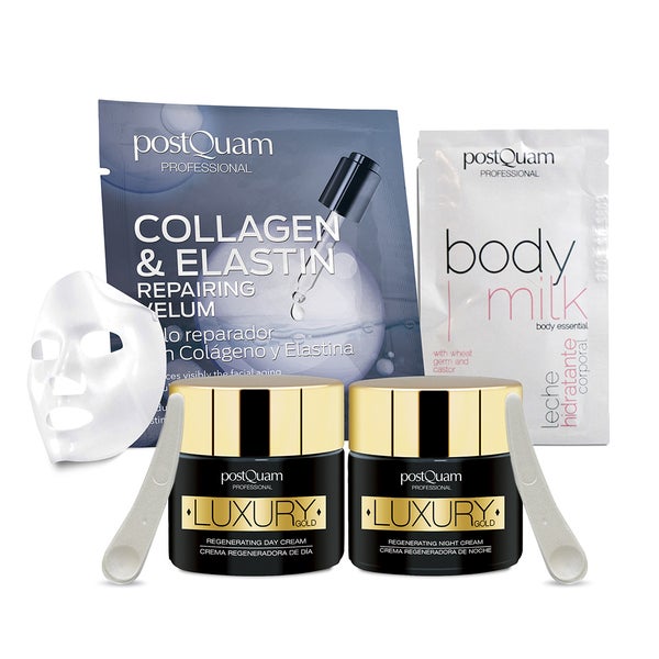 POSTQUAM HAUTPFLEGE Hyaluronic Luxury Gold Hydro-Nourishing Pack (180 ML)