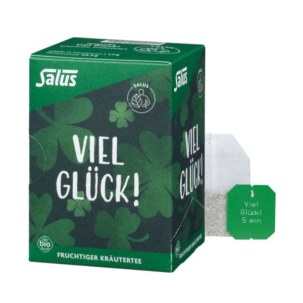 Salus Teegrüße Viel Glück! Kräutertee