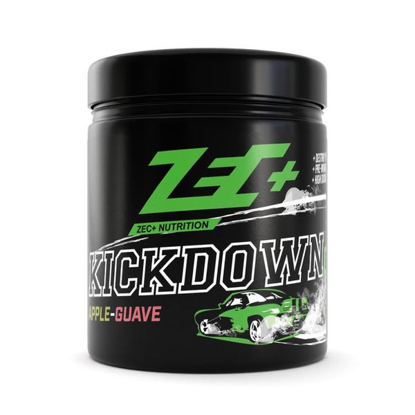 ZEC+ KICKDOWN BASIC Pre Workout Booster Green Apple-Guave 380 g