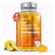 Produktabbildung: WeightWorld Vitamin D3 4000 IE Gummibärchen 120 St