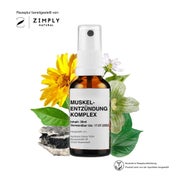 Zimply Natural MUSKELENTZÜNDUNG KOMPLEX - Pflanzbasierte Rezeptur 30 ml