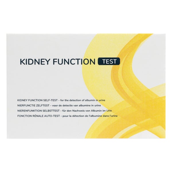 Nierenfunktion Selbsttest (Albumin) - Nierentest Zuhause - Selbsttest - The Tester 1 St