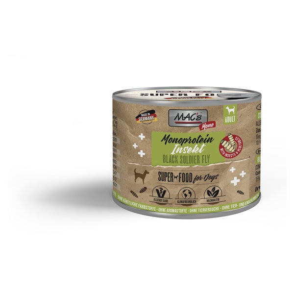 MAC's DOG - Monoprotein Insekten 1,08 kg