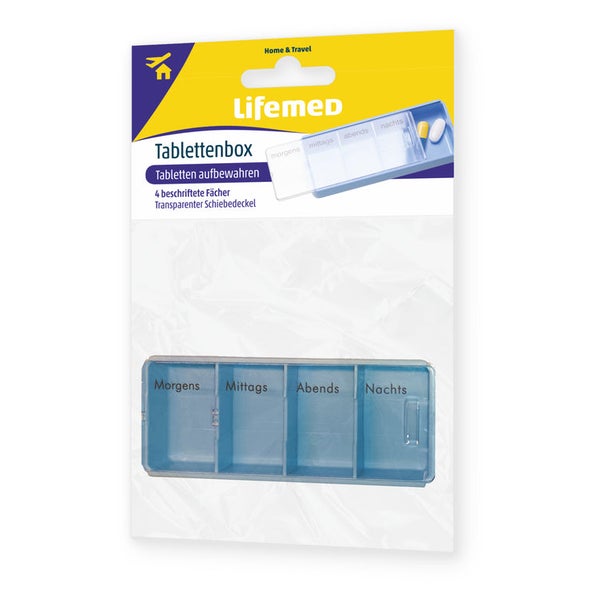 Lifemed Tablettenbox Tagesration 3 St