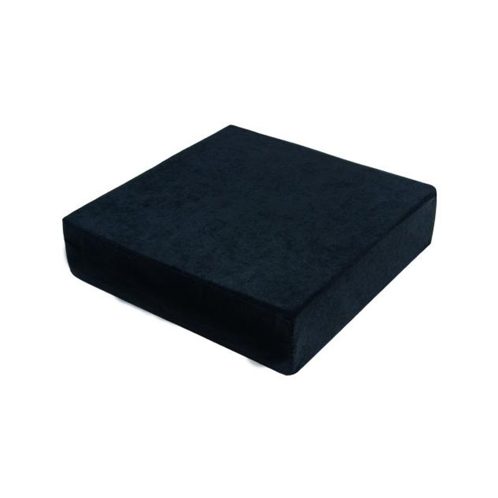 Stuhlerhöhung, orthopädische Sitzerhöhung, Sitzkissen, Bodenkissen, 40 x 40 x 10cm schwarz 1 St 1 St