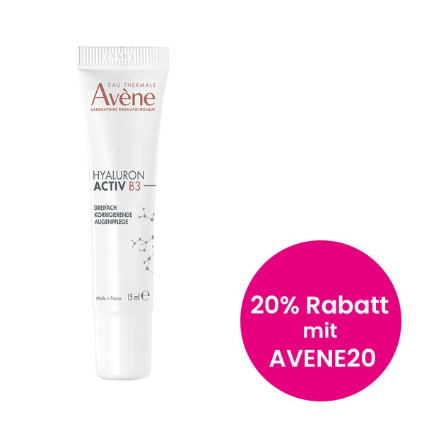 Avène HYALURON ACTIV B3 Dreifach korrigierende Augenpflege 15 ml