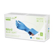 Medi-Inn Nitril blue soft Einmalhandschuhe, blau, puderfrei, Gr. L 1000 St