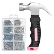 ZAselect 560 Kleine Nägel & Mini Hammer Set - Bildaufhängung & Finishing Nägel