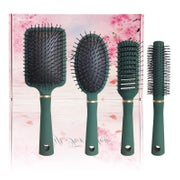 4-teiliges Haarbürsten-Set für Damen und Kinder, flexible we 1 St