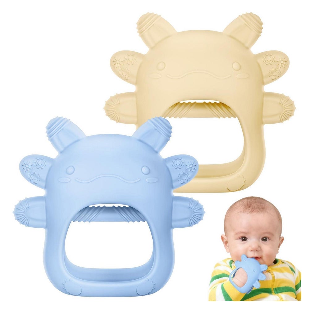 Beißring Baby Silikon BPA Frei Zahnungshilfe 1 St