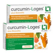 Doppelpack curcumin-Loges plus Boswellia 2X120 St