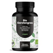 Bio Gerstengras - 180 Kapseln - Bloom Naturals 180 St