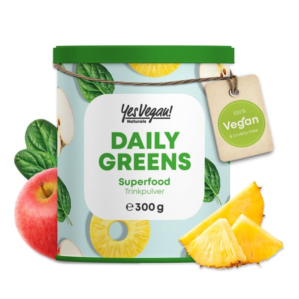 Daily Greens Pulver Superfood, Spirulina Chlorella 300 g 1 x 300 g