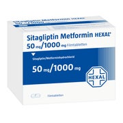 SITAGLIPTIN Metformin HEXAL 50 mg/1000 mg Filmtab. 196 St